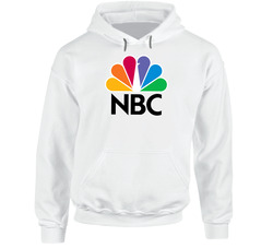 Nbc Tv Channel Cool Television Station Logo Hoodie