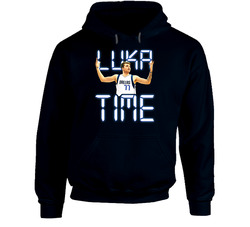 Luka Doncic Dallas Time Basketball Hoodie Luka Doncic Dallas Time Basketball Hoodie
