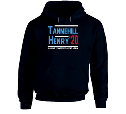 Ryan Tannehill Derrick Henry For Prez Tennessee Football Duo Fan Hoodie