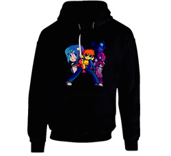 Scott Pilgrim Video Game Movie Comic Hoodie Scott Pilgrim Video Game Movie Comic Hoodie