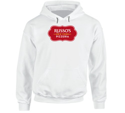 Russos New York Pizzeria Restaurant Logo Hoodie Russos New York Pizzeria Restaurant Logo Hoodie
