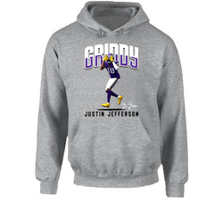 Justin Jefferson Griddy Hoodie Justin Jefferson Griddy Hoodie