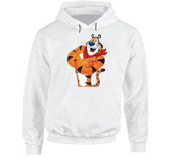 Tony The Tiger Frosted Flakes Cereal Mascot Hoodie Tony The Tiger Frosted Flakes Cereal Mascot Hoodie