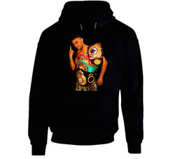 Prince Naseem Hamed 4 Belts Retro Boxer Fan Hoodie