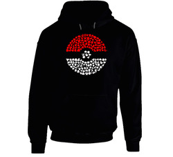 Pokemon Pokeball Got To Catch Em All Creature Silhouettes Fan Hoodie Pokemon Pokeball Got To Catch Em All Creature Silhouettes Fan Hoodie