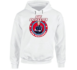 Sue Sylvester Glee For President Tv Show Villain Fan Hoodie