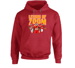 Legion Of Zoom Hill Watkins Hardman Kansas City Football Fan Hoodie