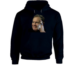 Billy Belichick New England Coach Football 6 Rings Fan Hoodie