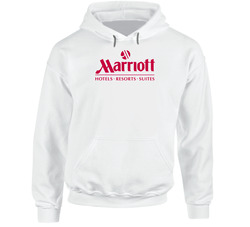 Marriott International Nasdaq Company Logo Employee Fan Hoodie Marriott International Nasdaq Company Logo Employee Fan Hoodie