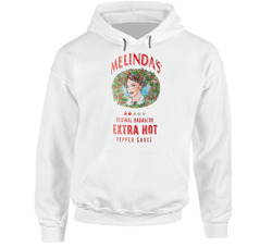 Melindas Habanero Hot Sauce Distressed Grunge Hoodie Melindas Habanero Hot Sauce Distressed Grunge Hoodie