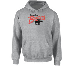 Tampa Bay Bandits Usfl Defunct Football Team Worn Look Hoodie Tampa Bay Bandits Usfl Defunct Football Team Worn Look Hoodie