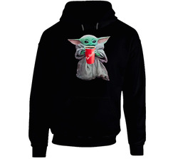 Baby Yoda The Child Mandalorian Tim Hortons Drink Hoodie Baby Yoda The Child Mandalorian Tim Hortons Drink Hoodie