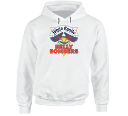 White Castle Belly Bombers Retro 1989 Ad Hoodie White Castle Belly Bombers Retro 1989 Ad Hoodie