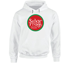 Senor Frog's Fiesta Mexican Grill Food Restaurant Store Logo Hoodie Senor Frog's Fiesta Mexican Grill Food Restaurant Store Logo Hoodie