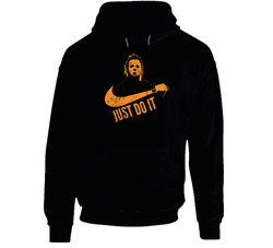 Just Do It Michael Myers Halloween Swoosh Logo Parody Hoodie Just Do It Michael Myers Halloween Swoosh Logo Parody Hoodie