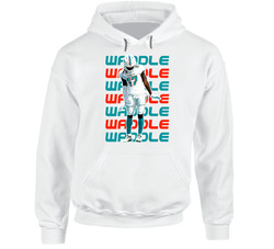 Jaylen Waddle Touch Down Celebration Hoodie Jaylen Waddle Touch Down Celebration Hoodie