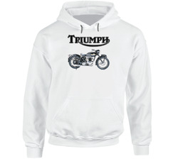 Triumph Motorcycle Biker Cool Classic Hoodie Triumph Motorcycle Biker Cool Classic Hoodie
