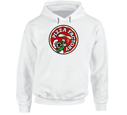 Pizza Factory Cool Pizzeria Restaurant Brand Logo Hoodie Pizza Factory Cool Pizzeria Restaurant Brand Logo Hoodie