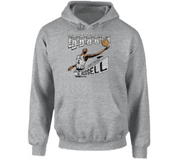 Bill Russell Boston Basketball Retro Hoodie Bill Russell Boston Basketball Retro Hoodie