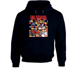 Dr Mario Nintendo Classic Game Hoodie Dr Mario Nintendo Classic Game Hoodie