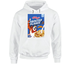 Frosted Flakes Box Greatest Cereal Of All Time Breakfast Fan Foodie Hoodie Frosted Flakes Box Greatest Cereal Of All Time Breakfast Fan Foodie Hoodie