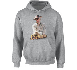 Cheyenne Retro 50s Tv Show Poster Vintage Unisex Hoodie Cheyenne Retro 50s Tv Show Poster Vintage Unisex Hoodie