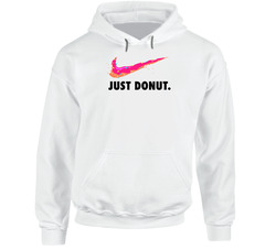 Just Donut Funny Simpsons Cartoon Just Do It Logo Hoodie