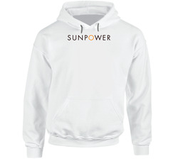 Sunpower Corporation Nasdaq Company Logo Employee Fan Hoodie