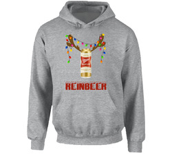 Miller High Life Reinbeer Funny Beer Lager Fan Christmas Hoodie