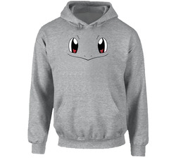 Squirtle Face Pokemon Fan Hoodie