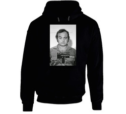 John Belushi Celebrity Mugshot Blues Brothers Hoodie