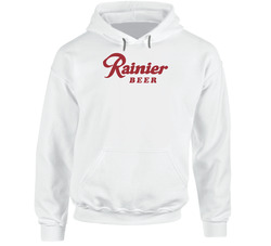 1970's Seattle Rainier Beer Logo Label Retro Classic Hoodie