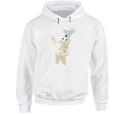 Pillsbury Doughboy Funny Baked Goods Mascot Hoodie Pillsbury Doughboy Funny Baked Goods Mascot Hoodie