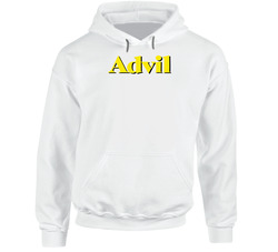 Advil Best Over The Counter Medication Logo Hoodie Advil Best Over The Counter Medication Logo Hoodie