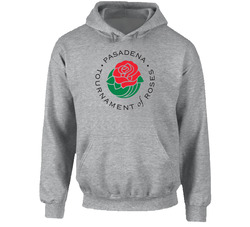 Pasadena California Tournament Of Roses City Flower Event Logo Baseball Raglan Hoodie Pasadena California Tournament Of Roses City Flower Event Logo Baseball Raglan Hoodie