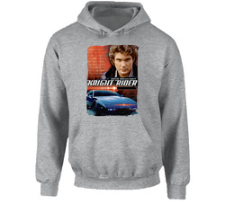 Knight Rider 80s Tv Series Show Worn Look Vintage Unisex Hoodie Knight Rider 80s Tv Series Show Worn Look Vintage Unisex Hoodie