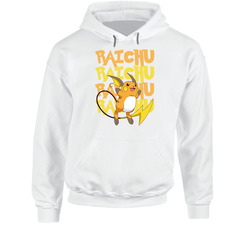 Raichu Pokemon Character Fan Hoodie Raichu Pokemon Character Fan Hoodie