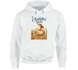 Charlotte's Web Classic Children's Storybook Cover Hoodie Charlotte's Web Classic Children's Storybook Cover Hoodie