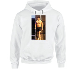 George Kittle Wears Jimmy Garoppolo Shirtless Funny Football Hoodie George Kittle Wears Jimmy Garoppolo Shirtless Funny Football Hoodie