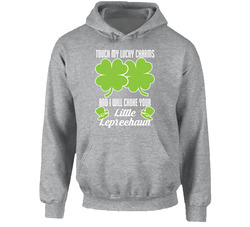 Touch My Lucky Charms Shamrocks Leprechaun Funny Irish St Patricks Day Hoodie Touch My Lucky Charms Shamrocks Leprechaun Funny Irish St Patricks Day Hoodie