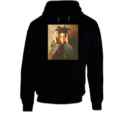 Basquiat Vintage Artist Portrait Fan Hoodie Basquiat Vintage Artist Portrait Fan Hoodie