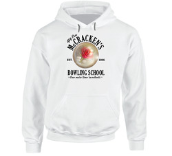 Big Ern Mccracken Bowling School Kingpin Retro 90s Movie Logo Fan Hoodie