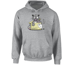 Schrodinger's Cat Test Zombie Funny Hoodie