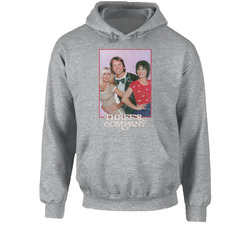 Threes Company Vintage Tv Show Hoodie