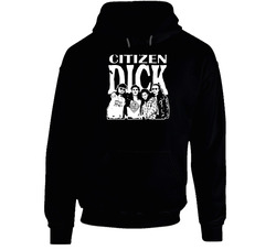 Citizen Dick Fictional Band Singles Distressed Movie Hoodie Citizen Dick Fictional Band Singles Distressed Movie Hoodie
