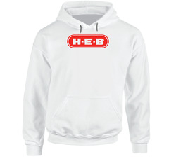 Heb Grocery Store Company Logo Hoodie Heb Grocery Store Company Logo Hoodie