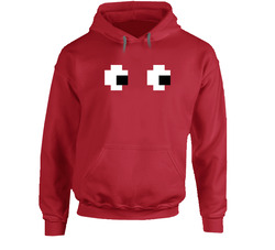 Pacman Red Ghost Halloween Costume Hoodie Pacman Red Ghost Halloween Costume Hoodie