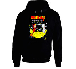 Wendy The Good Little Witch Casper Vintage Look Hoodie Wendy The Good Little Witch Casper Vintage Look Hoodie