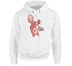 The Boston Lobsters World Team Tennis League Retro Team Logo Hoodie