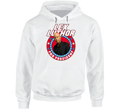 Lex Luthor Smallville For President Tv Show Villain Fan Hoodie Lex Luthor Smallville For President Tv Show Villain Fan Hoodie